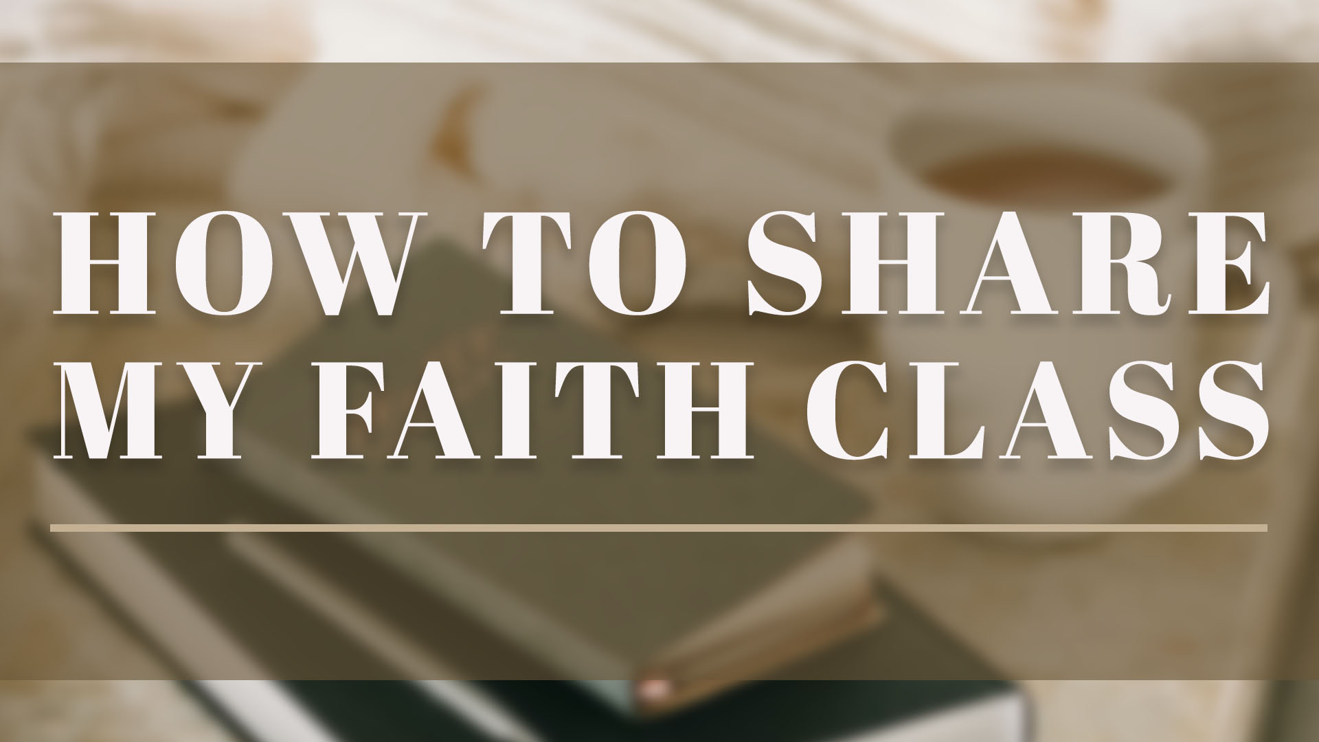 How To Share My Faith

Meeting at Grace Church
Saturday | 5:00pm
August 10
